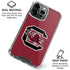 University of South Carolina Gamecocks Logo Red iPhone 16 Pro Clear Case